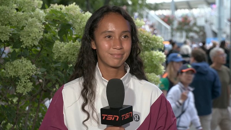 Fernandez staying calm and composed as she progresses through US Open
