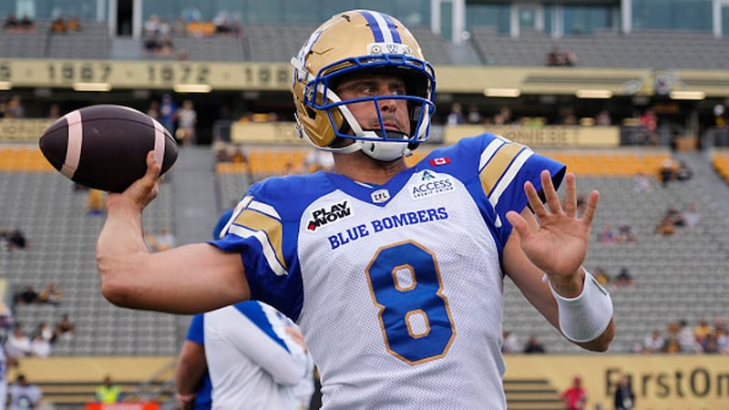 Collaros, Bombers prepare for 'hostile environment' in Regina for Labour Day classic