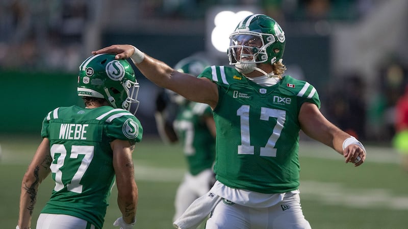 CFL: Blue Bombers 26, Roughriders 32 (OT)