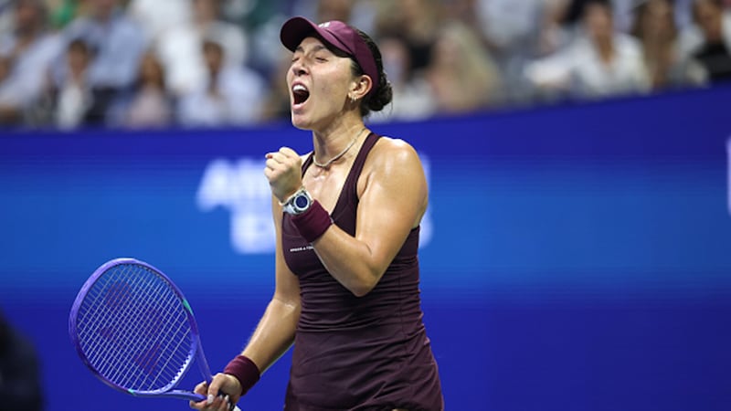 Pegula rallies past Navarro to reach her third consecutive US Open semifinal