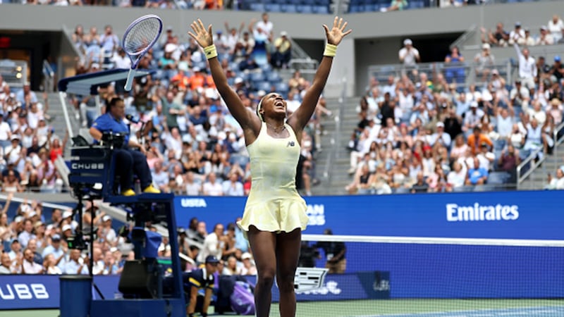 Gauff fights back to beat Andreeva and secure spot in semis at US Open