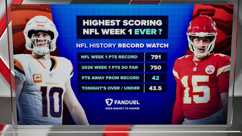 FanDuel Primetime: Will high scoring Week 1 continue tonight on Monday Night Football?