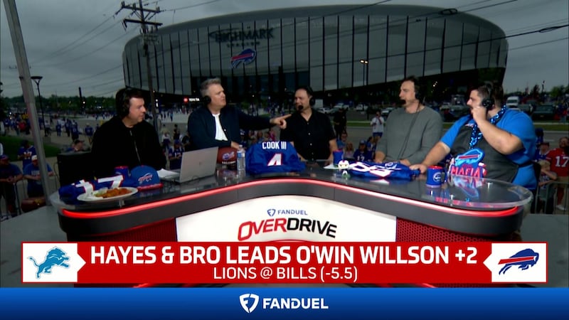 Hayes & Bro vs. O'Win Willson: Lions at Bills