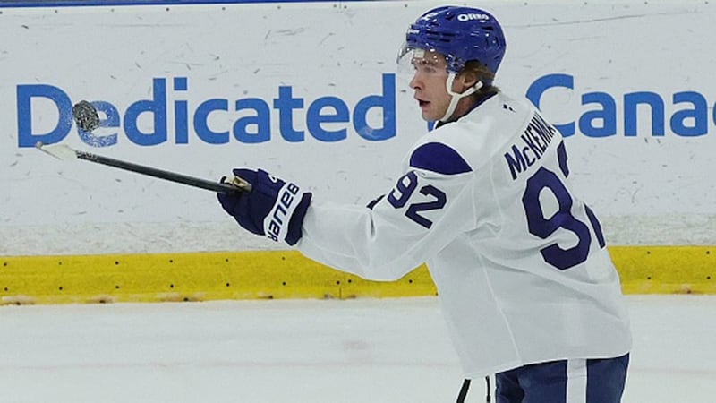 'It's a game changer': McKenna's magic on display early in Leafs camp