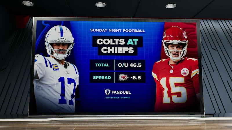 FanDuel Sunday: The Best Bet for Sunday Night Football between the Colts and Chiefs