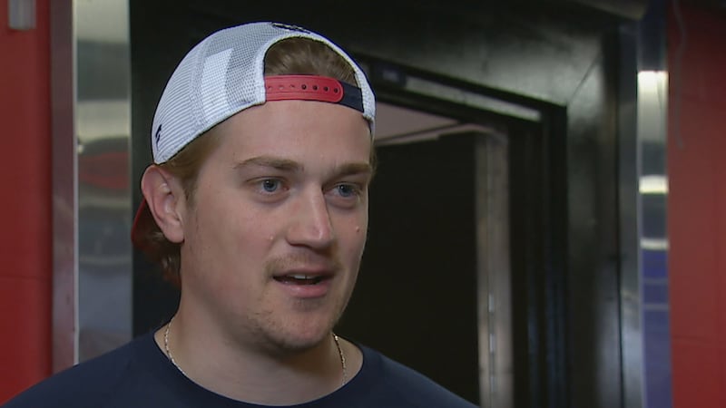 Montembeault talks 13-save outing against Maple Leafs