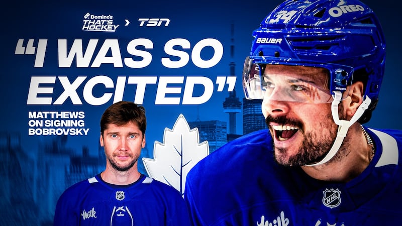 Can Bobrovsky live up to the Matthews hype for Maple Leafs?