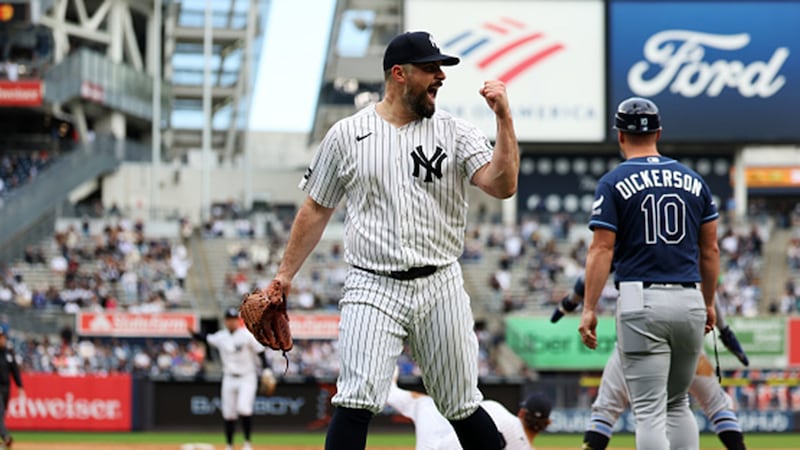 MLB: Rays 0, Yankees 2 (GM 1)