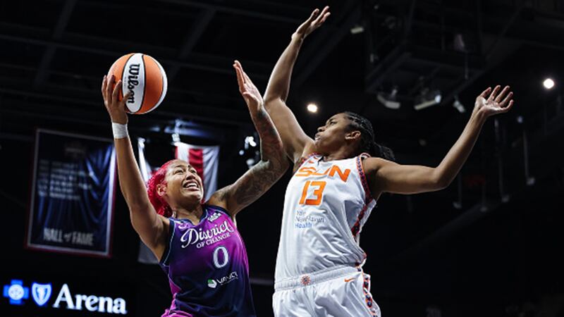 WNBA: Sun 69, Mystics 79