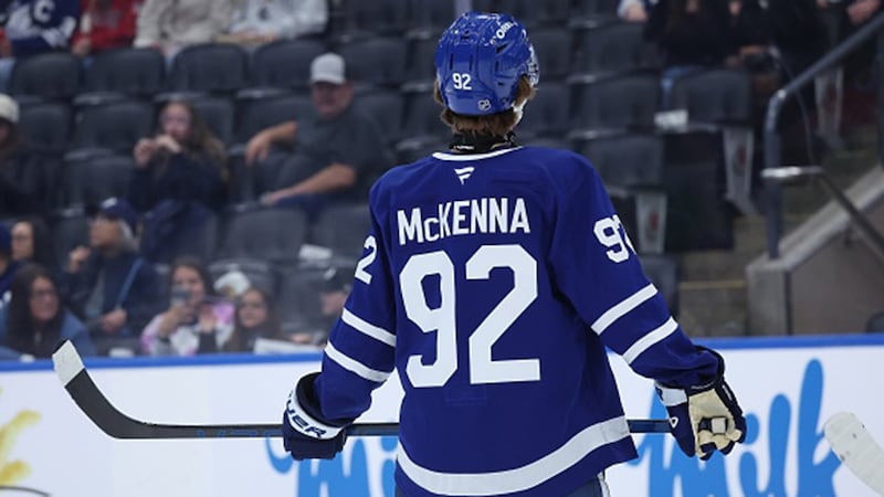 Matthews and McKenna feel instant chemistry in shifts together in Leafs preseason finale