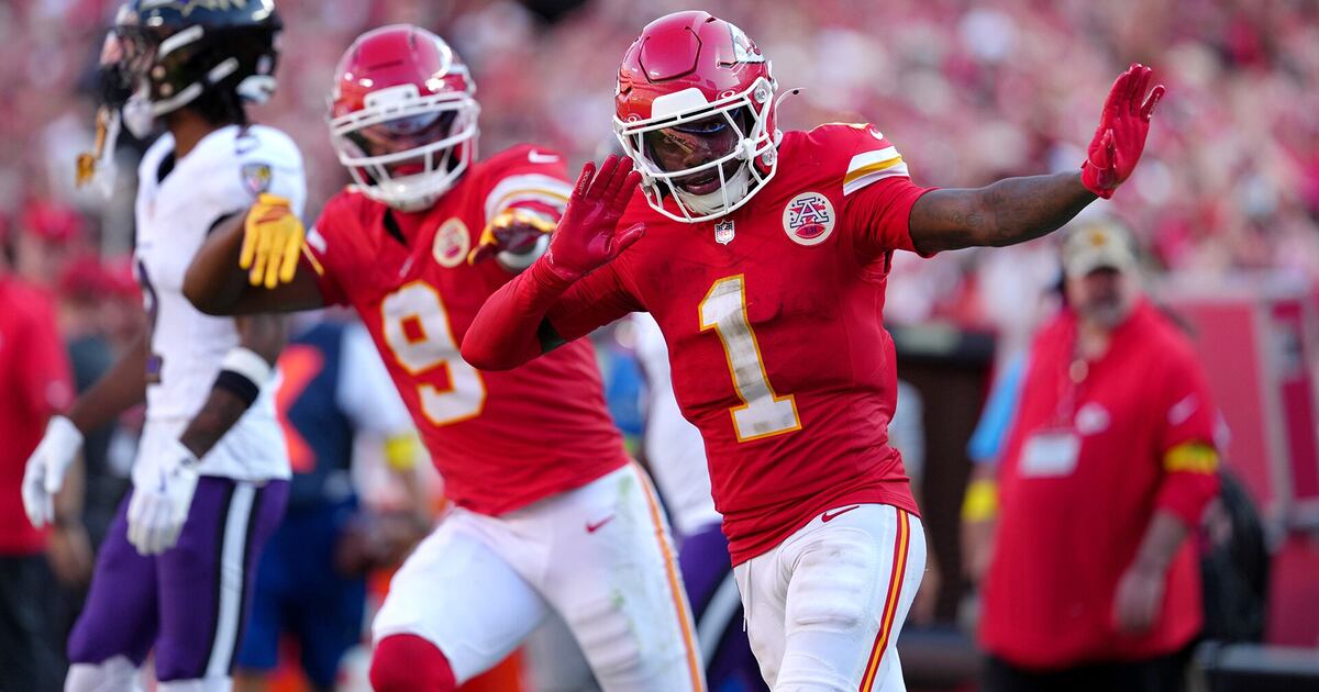 Worthy and Mahomes ignite the Chiefs' offence in win over the Ravens