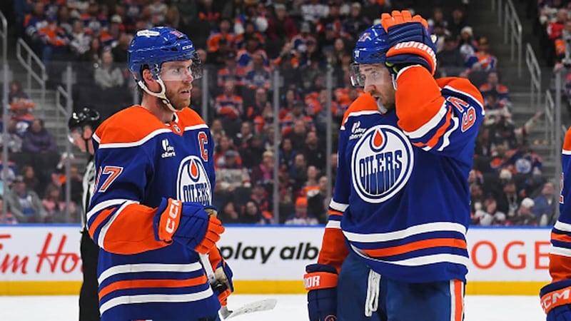 Oilers Ice Chips: RNH out for opener, Babcock may split McDavid, Draisaitl