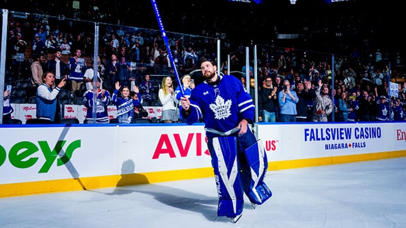 Stolarz on surviving summer of change with Leafs: 'It's a vote of confidence'