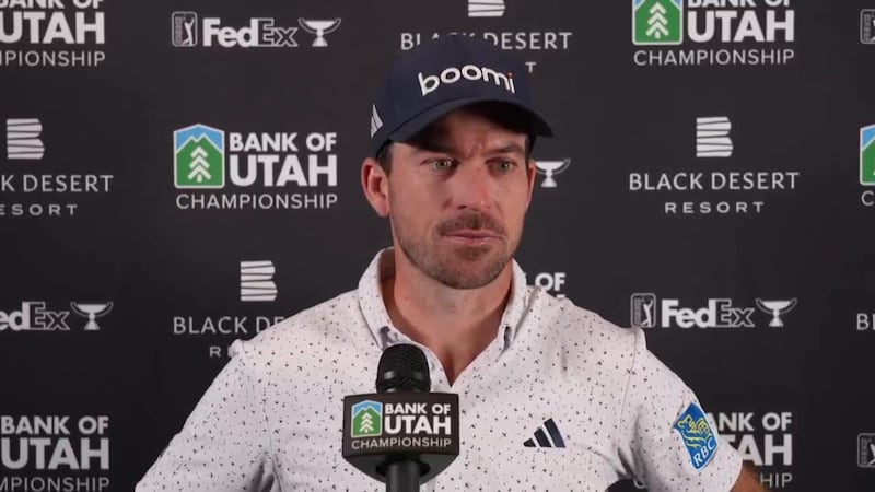 Six shots back, Taylor happy heading into weekend in Utah