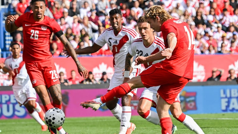 Shaffelburg knocks home opening marker for Canada