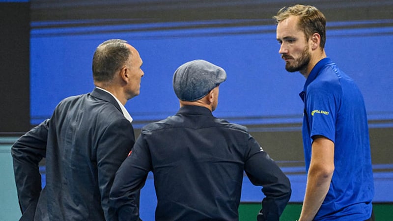 Must See: Medvedev disqualified after accidentally striking spectator with ball in frustration