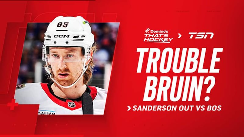 Sanderson out: Can Senators adjust without stud defenceman?