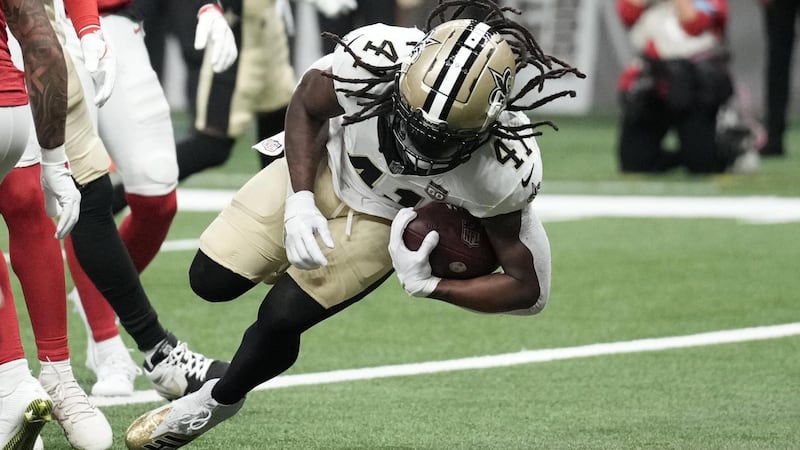 Alvin Kamara's 2nd rushing TD pulls the Saints closer