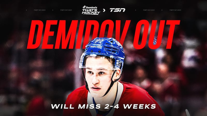 Demidov out! How will Canadiens adjust?