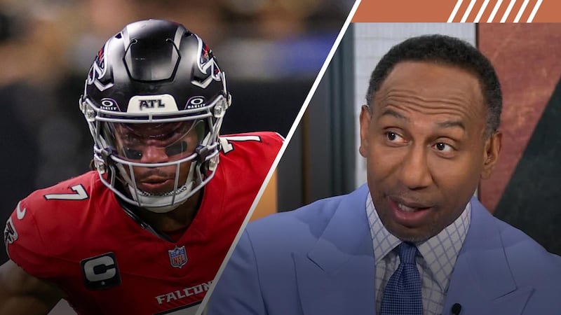 Stephen A. praises 'formidable' Falcons, Bijan after thumping Saints