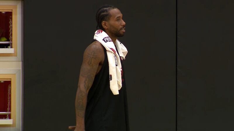 'Kawhi looked really good today': Rajakovic discusses Leonard's progress in practice