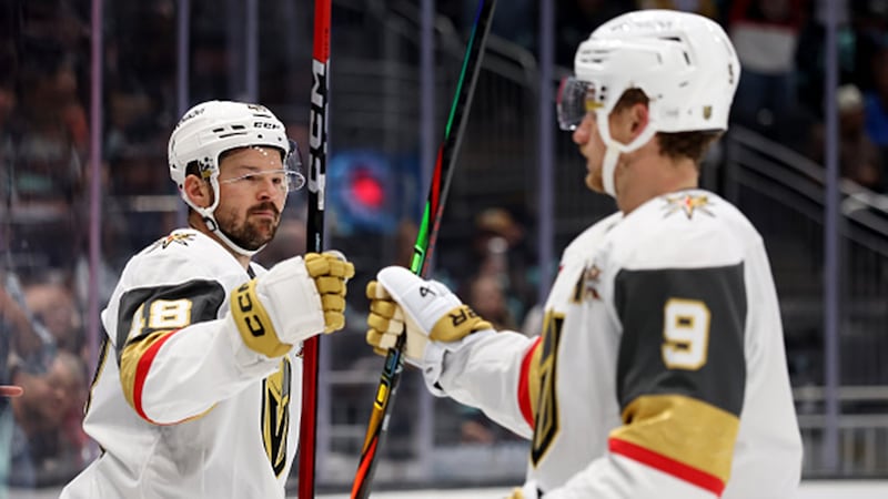 NHL: Golden Knights 6, Kraken 2