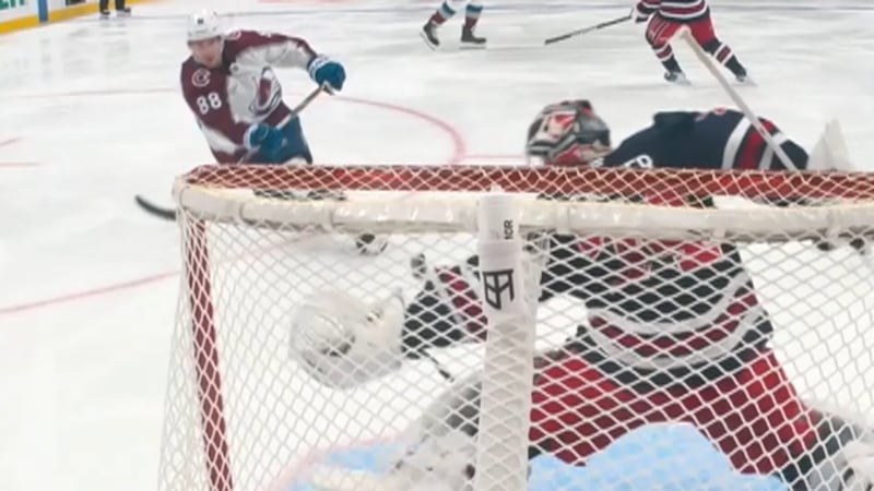 Must See: Skinner makes desperation save on Necas