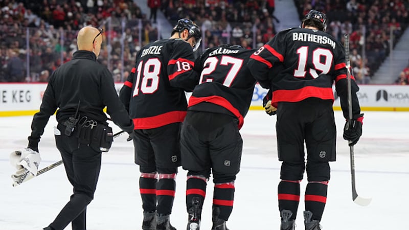 Senators F Eklund out for ‘extended period of time’ with ankle injury