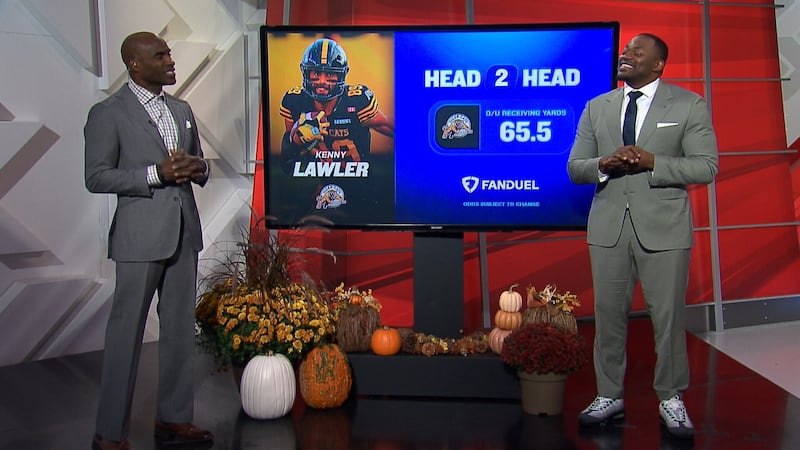 Head-2-Head: Will Lawler clear his receiving total against Elks?
