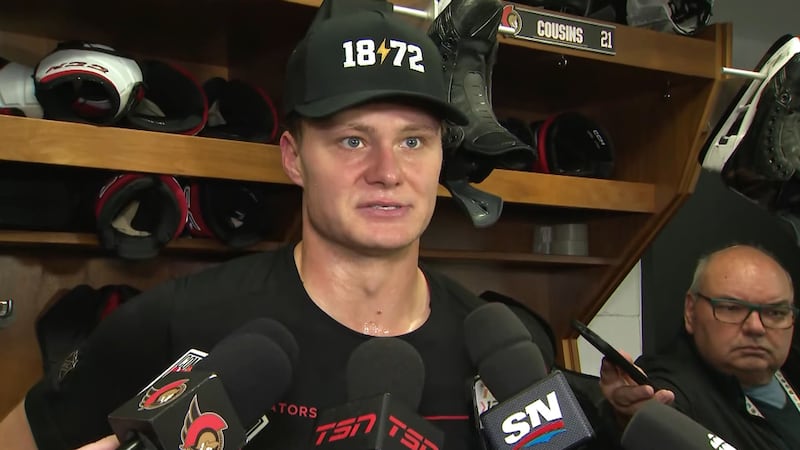 Sens' Stützle, Chabot launch '1872' initiative to support Children's Hospital of Eastern Ontario