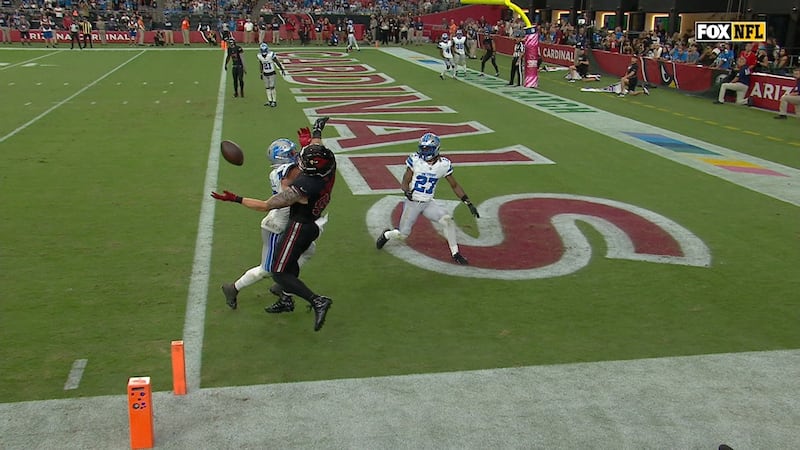 Must See: McBride juggles the ball before securing circus catch for TD