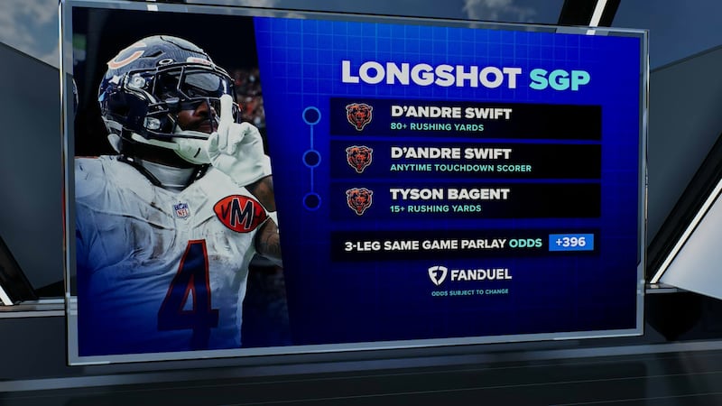 FanDuel Sunday: Will Bears continue ground dominance vs. Packers?