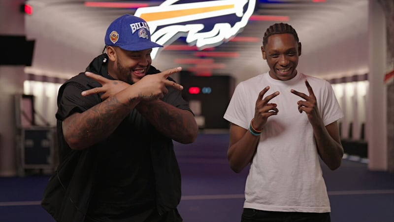 Bills OL Dion Dawkins committed to offering second chances in his community