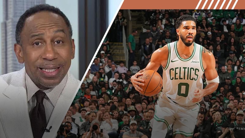 Stephen A. laughs off Windy's claims of Celtics winning the Atlantic Division