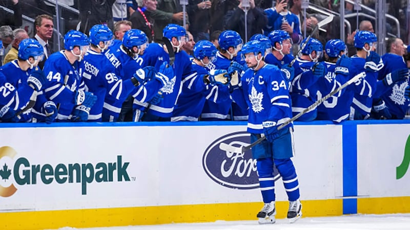 NHL: Sharks 1, Maple Leafs 3