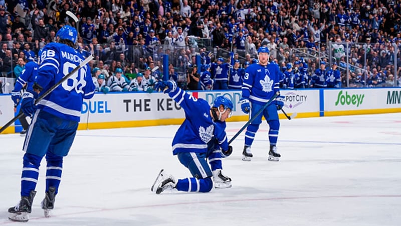 Leafs Ice Chips: McKenna mum on go-to celebration after latest big goal