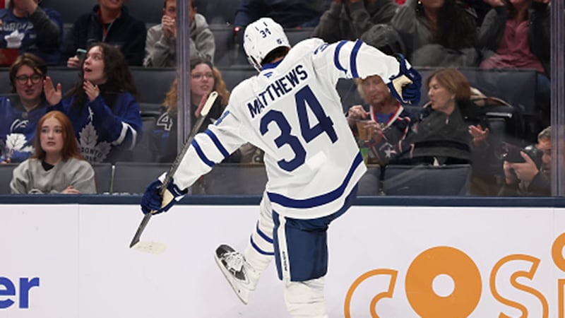 NHL: Maple Leafs 6, Blue Jackets 2