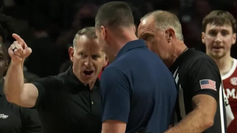 Auburn, Alabama coaches exchange words after their teams get heated