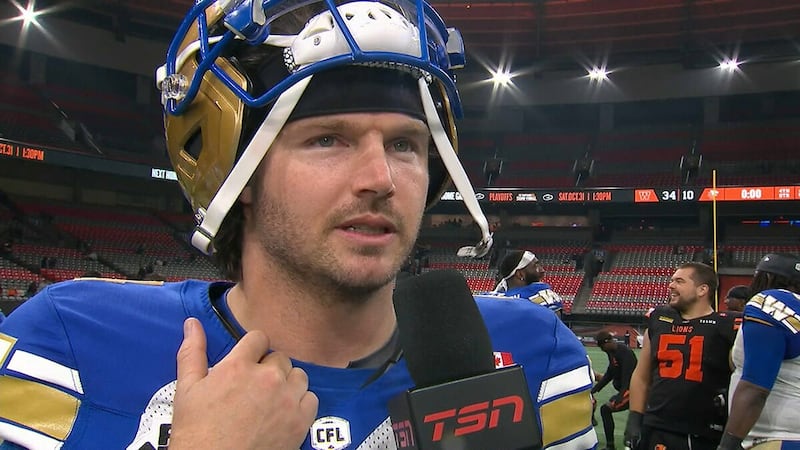 Dru Brown is always prepared to give his best when the Blue Bombers need him