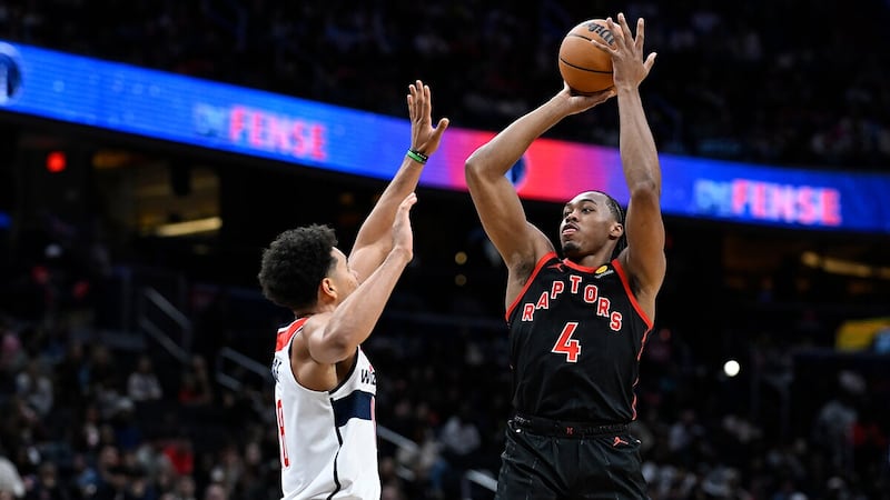 NBA: Raptors 112, Wizards 102