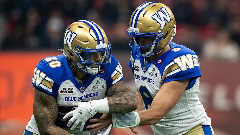 CFL: Blue Bombers 34, Lions 10