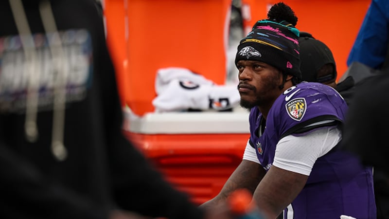 Ravens rule out QB Jackson (ankle) vs. Bengals; Huntley will start for third straight week