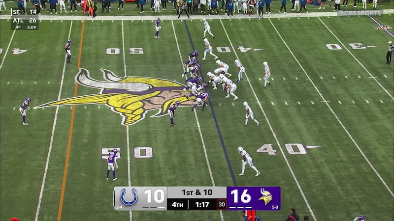 Daniel Jones picked off by Harrison Smith to seal Vikings victory