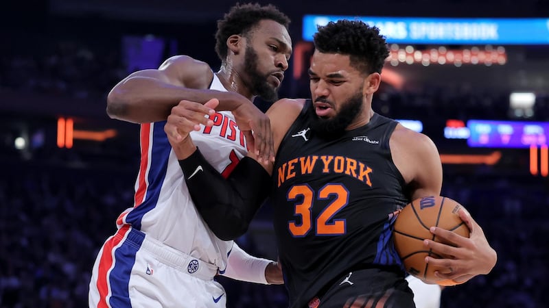 Tempers flare in Knicks-Pistons as KAT, Paul Reed get into it