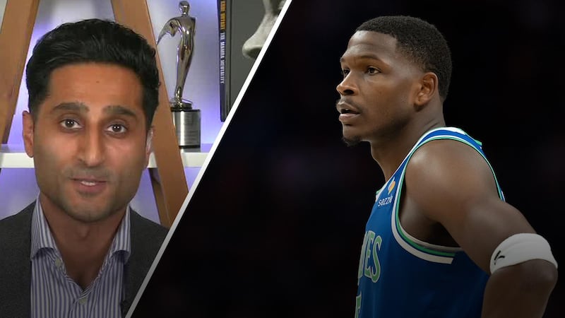 Shams shares context on timing of Anthony Edwards' right knee procedure