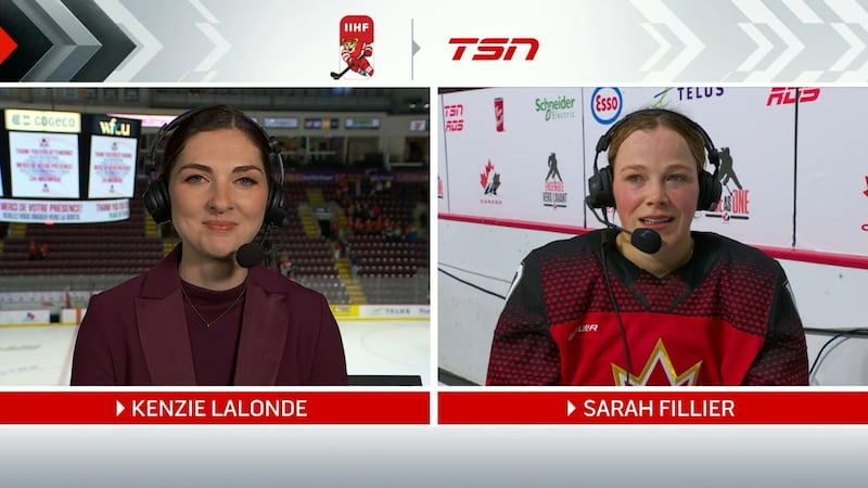 Fillier chats Canada's win vs. USA and how the newcomers are fitting in with the group
