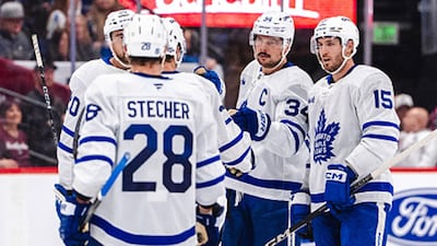 NHL: Maple Leafs 6, Avalanche 3