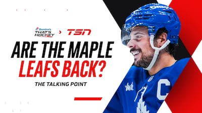 The Talking Point: Some fans are saying Maple Leafs are "back" - Are they right? 