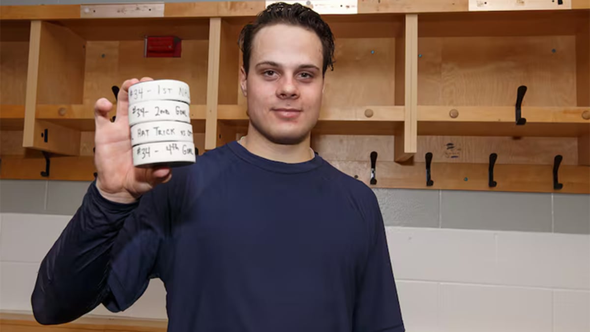 TSN Rewind: Auston Matthews scores four goals in NHL debut