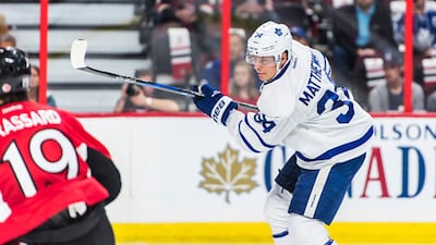 'It's gone by quick': 10 years later, Matthews reflects on four-goal NHL debut